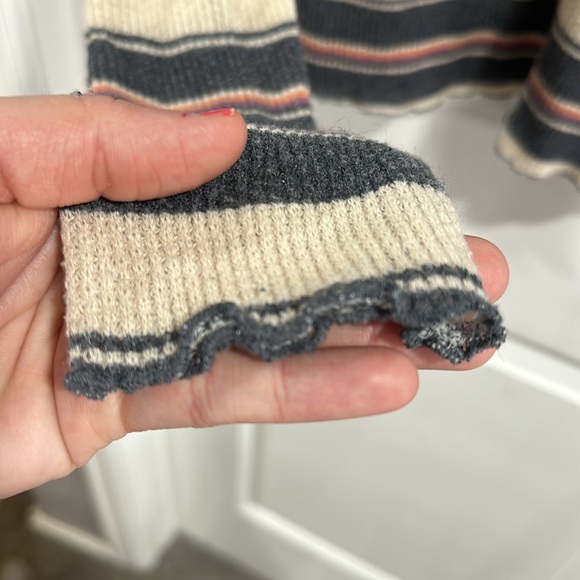 Out From Under By Urban Outfitters Striped Long Sleeve Top - Picture 7 of 7